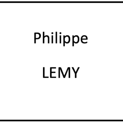 Philippe LÉMY Philippe LÉMY