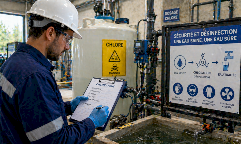 Chloration des eaux : sécurité et désinfection Chloration des eaux : sécurité et désinfection
