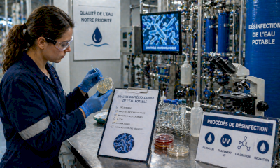 Qualité bactériologique de l’eau potable et procédés de désinfection