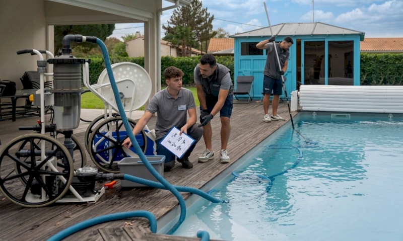 Traitement et hygiène des eaux de piscine