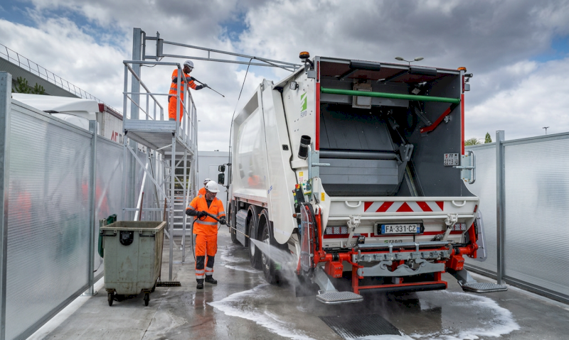 La tournée de collecte des déchets : levée et manutention, contrôle et signalements, nettoyage et entretien des équipements